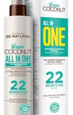 BE NATURAL TERMOPROTECTOR COCONUT 250ML