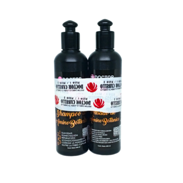 DOCTOR CABELLO ALISADO AMINO 240ML PASO 1 y 2