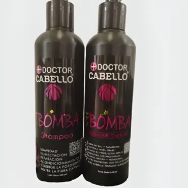 DOCTOR CABELLO COMBO ALISADO 120ML PASO 1 y 2