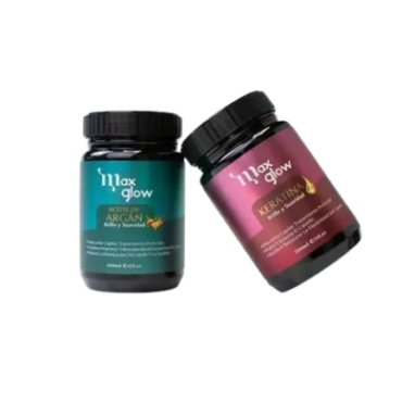 MAXGLOW MASCARILLA CAPILAR 1000ML