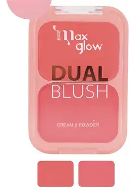 MAXGLOW RUBOR DUAL BLUSH
