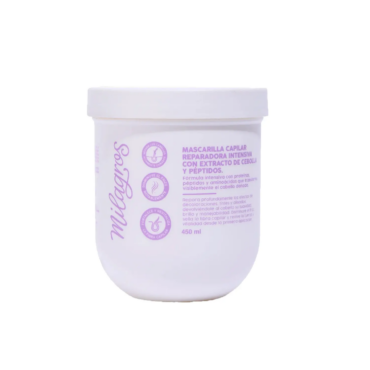 MILAGROS MASCARILLA 450ML BLANCA