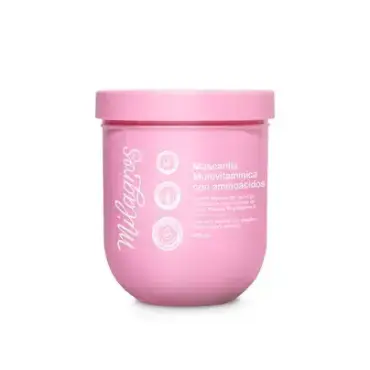 MILAGROS MASCARILLA MUTIVITAMÍNICA 450ML ROSA