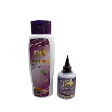 P4 KIT SHAMPOO Y MASCARILLA UVA