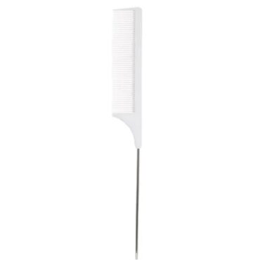TONI&GUY PEINE CARBON PUNTA METAL BLANCO 06700