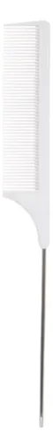 TONI&GUY PEINE CARBON PUNTA METAL BLANCO 06700