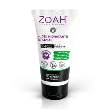 ZOAH GEL HIDRATANTE FACIAL DETOX 50ML