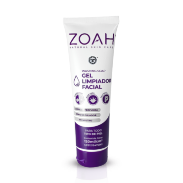 ZOAH GEL LIMPIADOR FACIAL 120ML