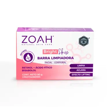 ZOAH JABON BRIGHT SKIN 90GR