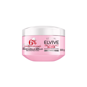 LOREAL ELVIVE MASCARILLA GLYCOLIC GLOSS 300G