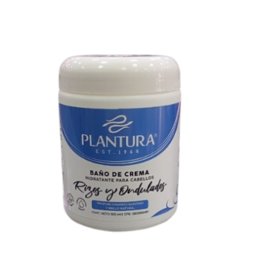 PLANTURA BAÑO DE CREMA RIZOS Y ONDULADOS 500ML