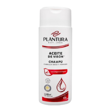 PLANTURA CHAMPÚ ACEITE DE VISÓN 400ML