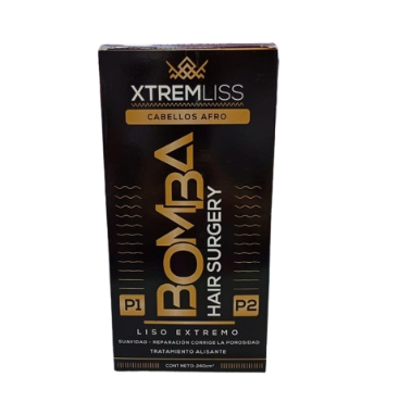 XTREMLISS BOMBA LISO EXTREMO AFRO 240ML
